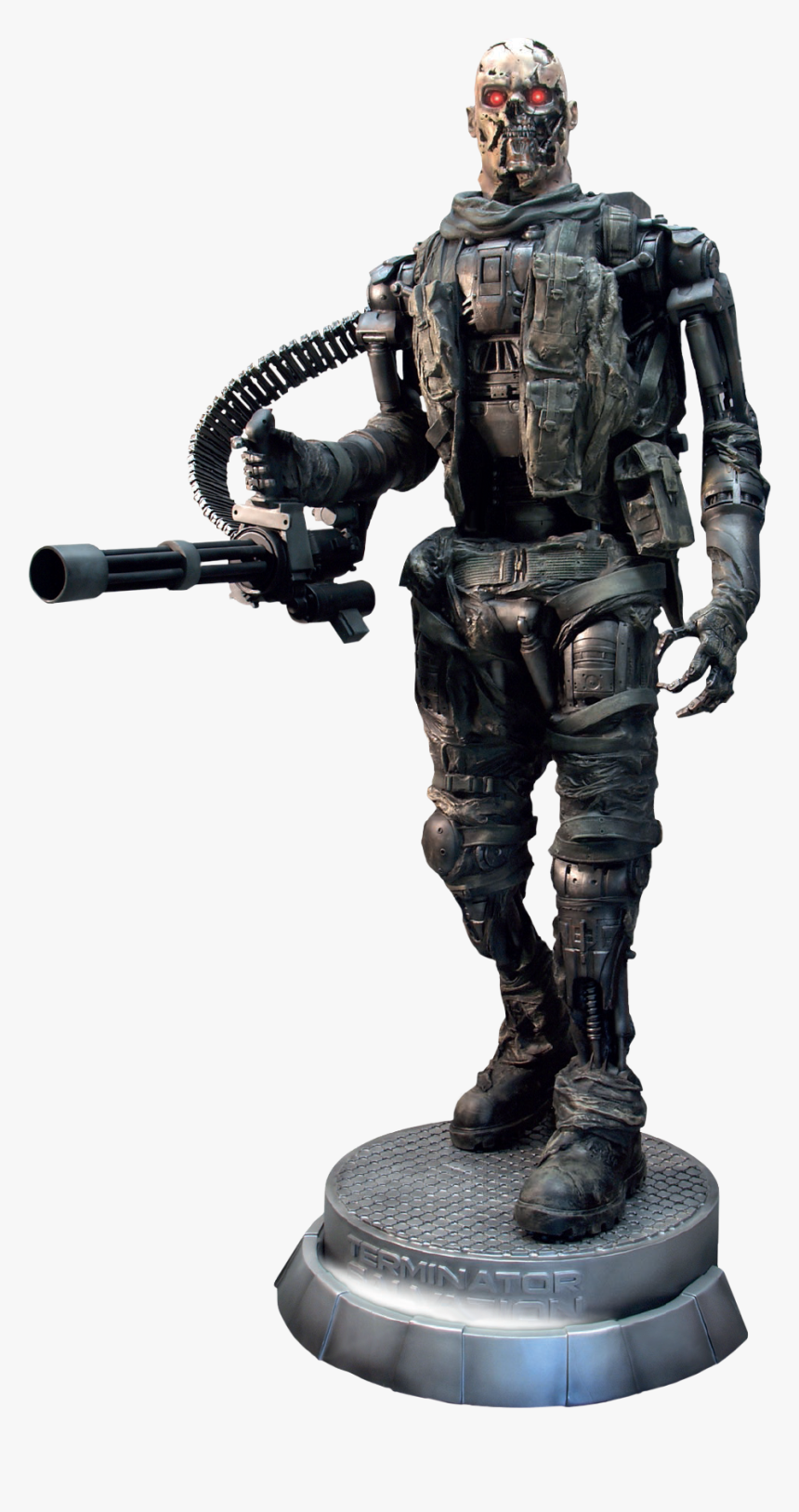 Terminator Salvation T 600 Life Size Statue, HD Png Download, Free Download