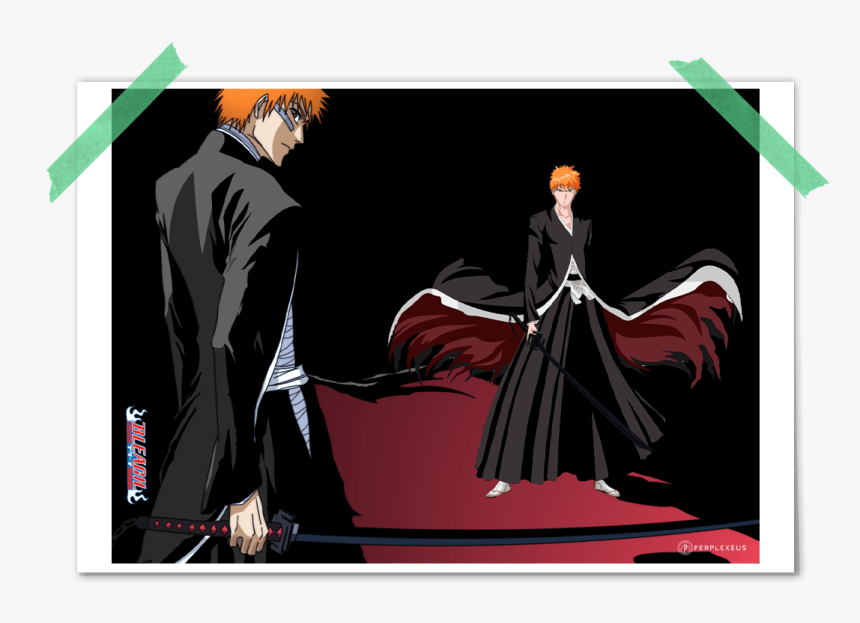 Bleach Ichigo Kurosaki Katana Sword Poster - Bleach Wallpaper Ichigo, HD Png Download, Free Download