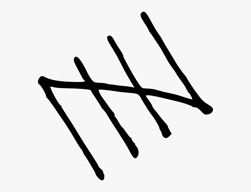 5 Tally Marks - Tally Mark Clip Art, HD Png Download, Free Download