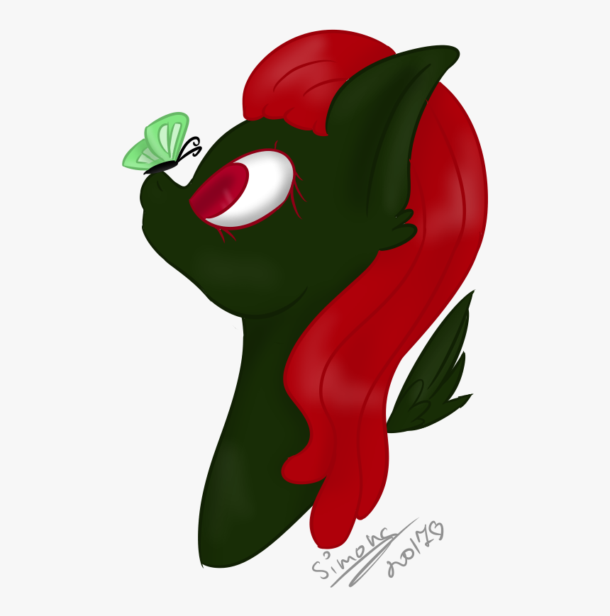 Blood And Debby, Bust, Butterfly, Cute, Dreadlocks, - Cartoon, HD Png Download, Free Download