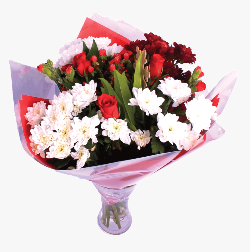 Christmas Cheers Fresh Flower Bouquet - Bouquet, HD Png Download, Free Download