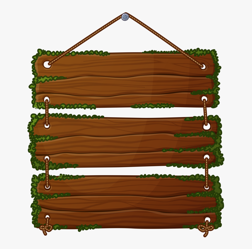 Wooden Board Clip Art - Wooden Banner Vector, HD Png Download, Free Download