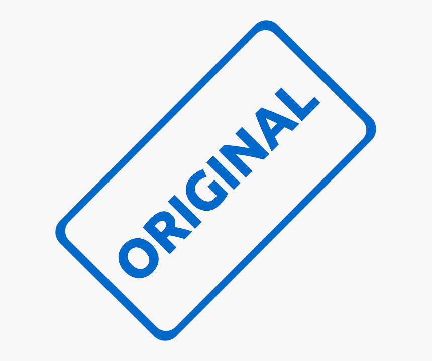 Digital Watermark - Original Stamp Png, Transparent Png, Free Download