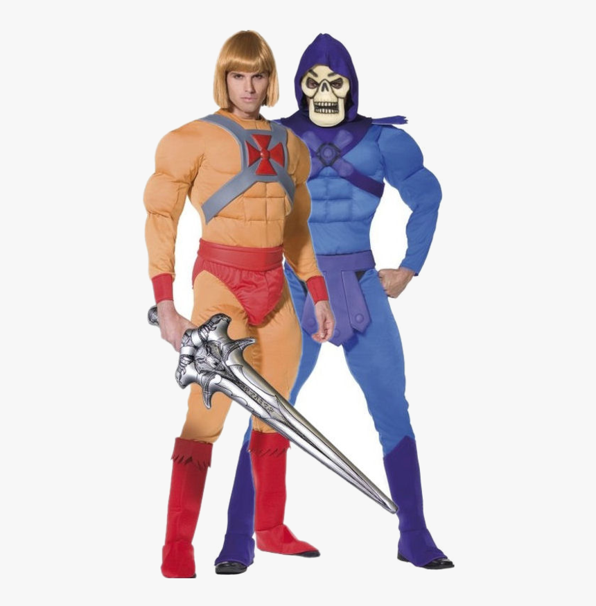 He Man Skeletor Costume , Png Download - Skeletor And He Man Costume, Transparent Png, Free Download