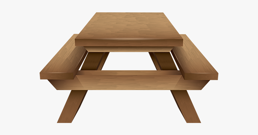 Coffee Tables Picnic Table Bench Clip Art - Table, HD Png Download, Free Download