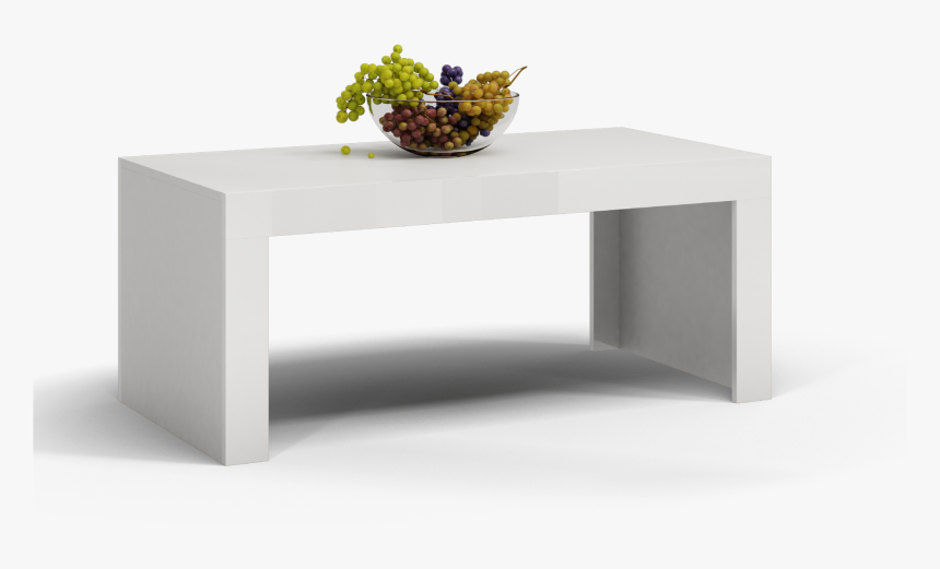 White Table Png - Duży Biały Stolik Kawowy, Transparent Png, Free Download