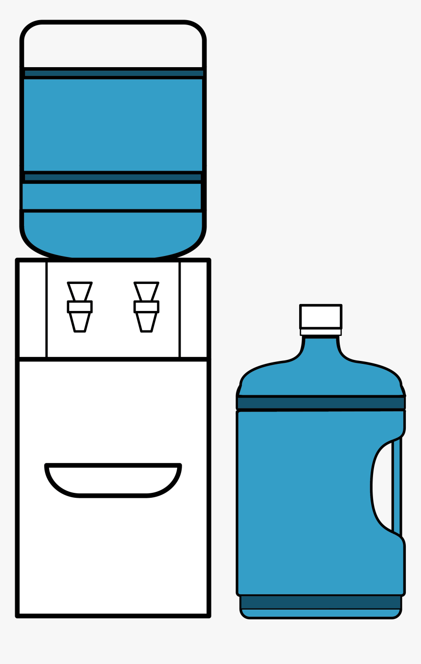 Medium Water Jug Cooler Rental - Bottle, HD Png Download, Free Download