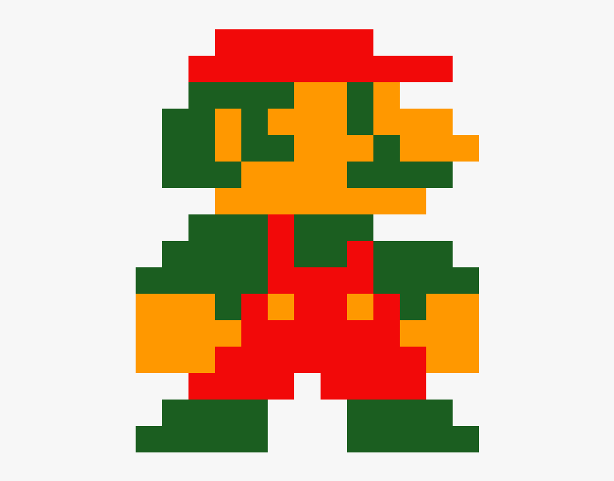 8 Bit Mario Png, Transparent Png, Free Download