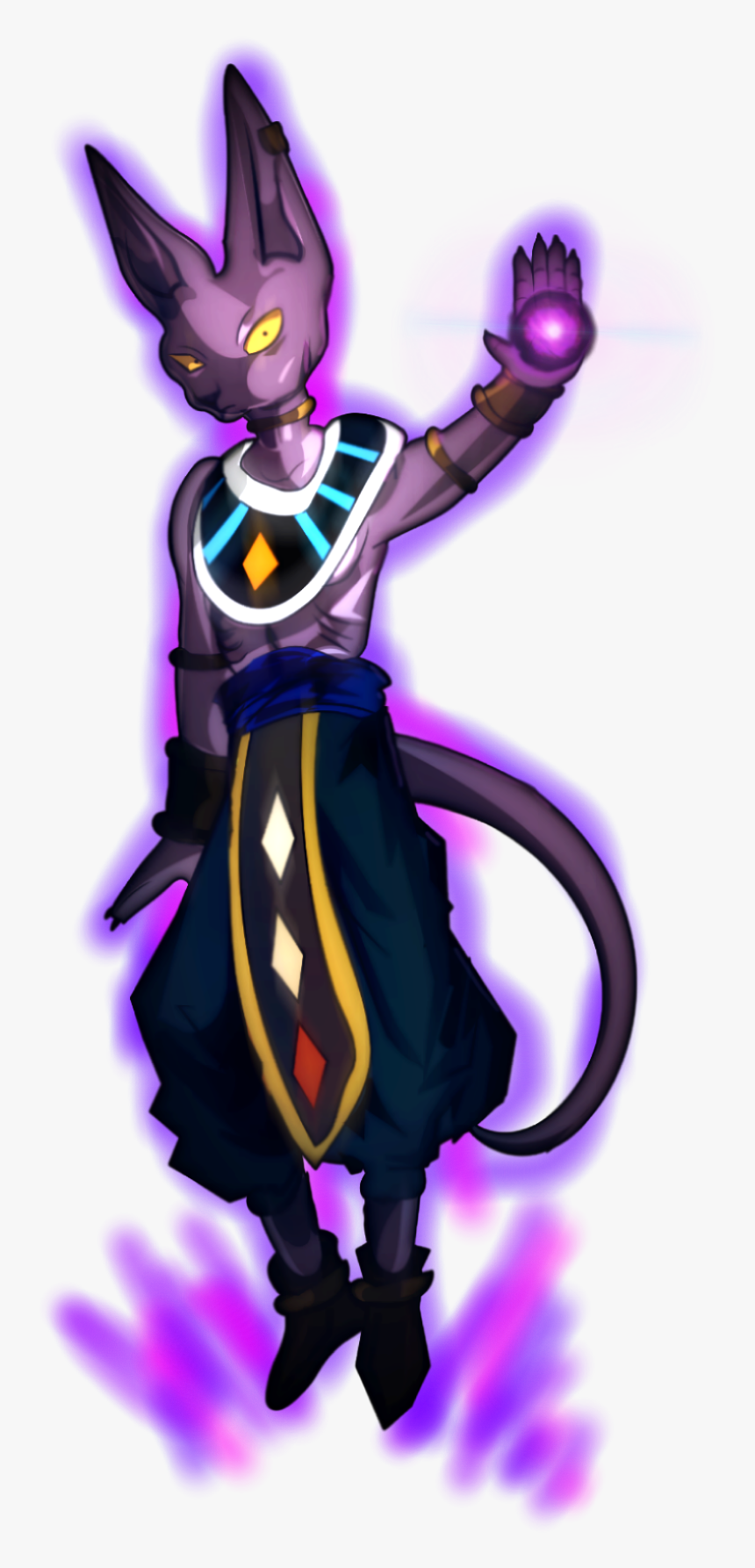 #beerus #godofdestruction - Cartoon, HD Png Download, Free Download