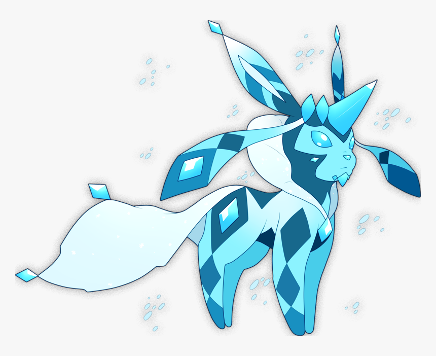 Mega Evolution Pokemon Glaceon, HD Png Download, Free Download