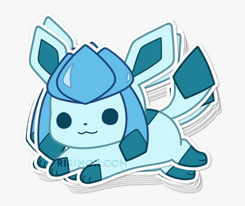 Transparent Glaceon Png - Cartoon, Png Download, Free Download