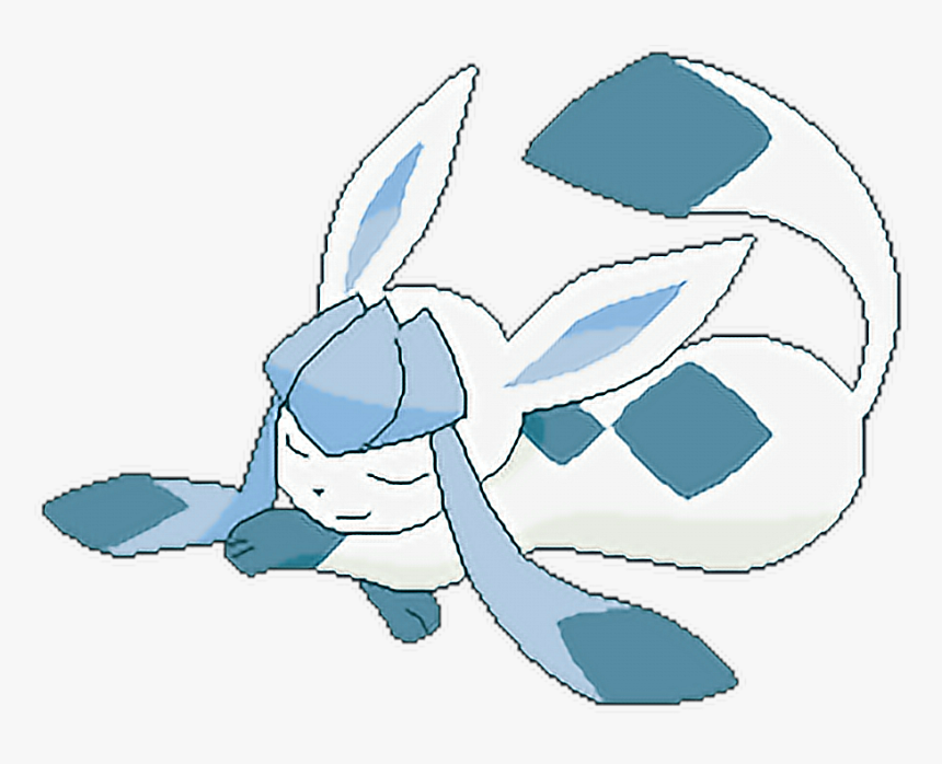 #pokemon #glaceon #freetoedit - Glaceon Pokemon, HD Png Download, Free Download