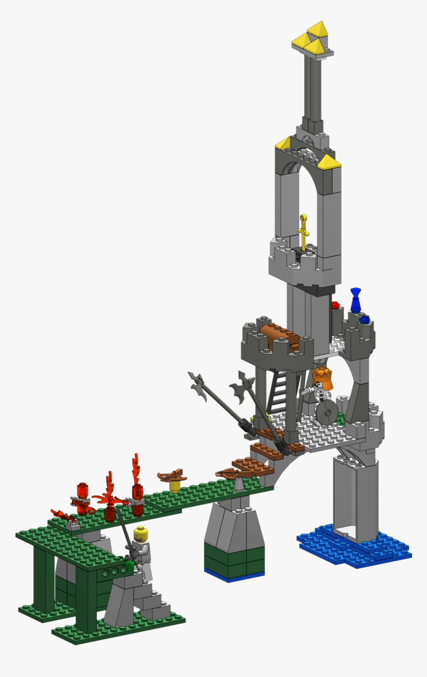 Lego Master Sword Tower - Lego Master Sword, HD Png Download, Free Download