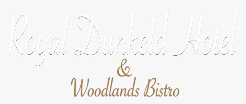 Royal Dunkeld Hotel & Woodlands Bistro - Calligraphy, HD Png Download, Free Download