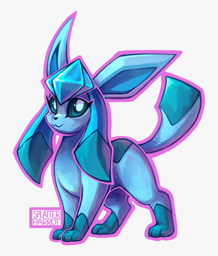 Glaceon Fanart, HD Png Download, Free Download