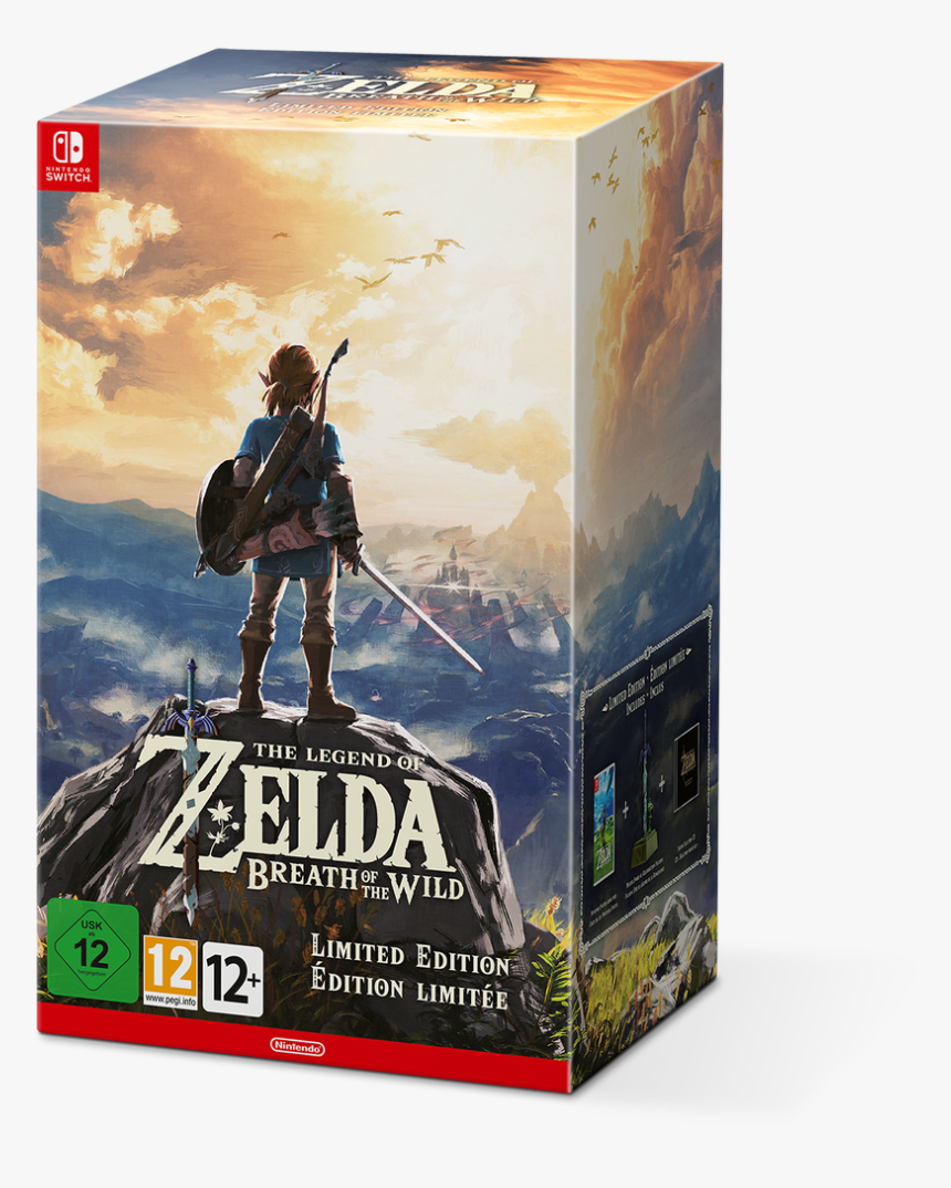 Zelda Breath Of The Wild Limited Edition, HD Png Download, Free Download