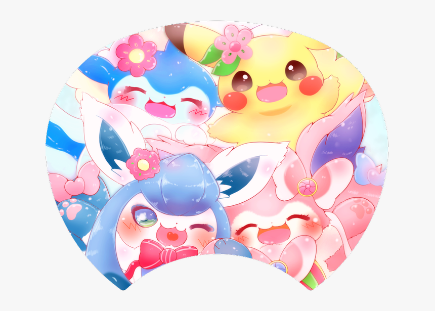 Vaporeon, Glaceon & Sylveon - Sylveon And Glaceon Icon, HD Png Download, Free Download