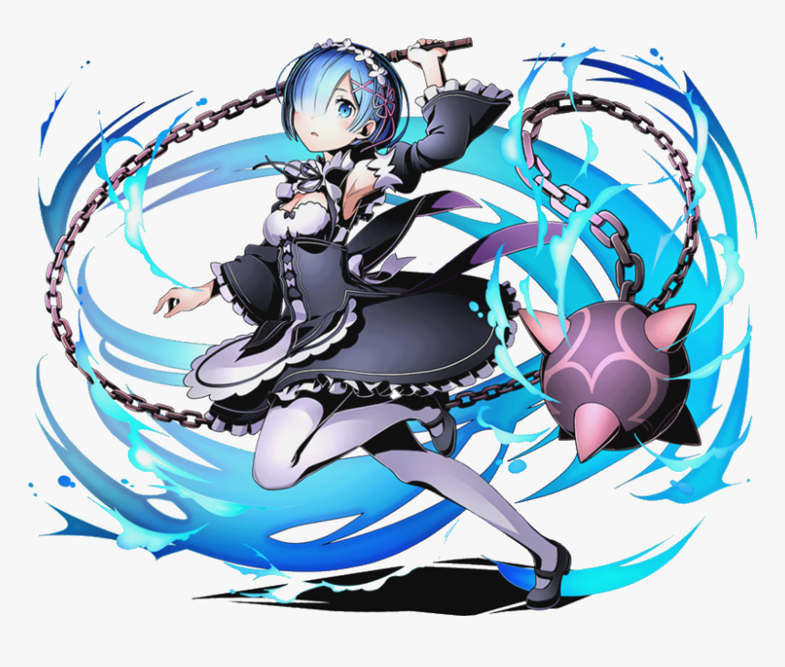 Rem Re Zero Art - Rem Weapon Re Zero, HD Png Download, Free Download