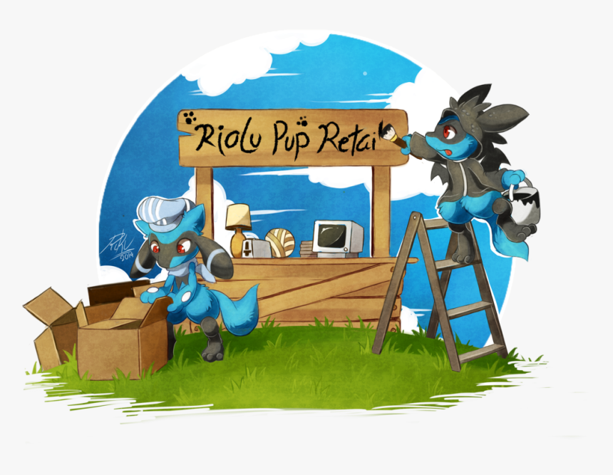 Riolu And Ralts, HD Png Download, Free Download