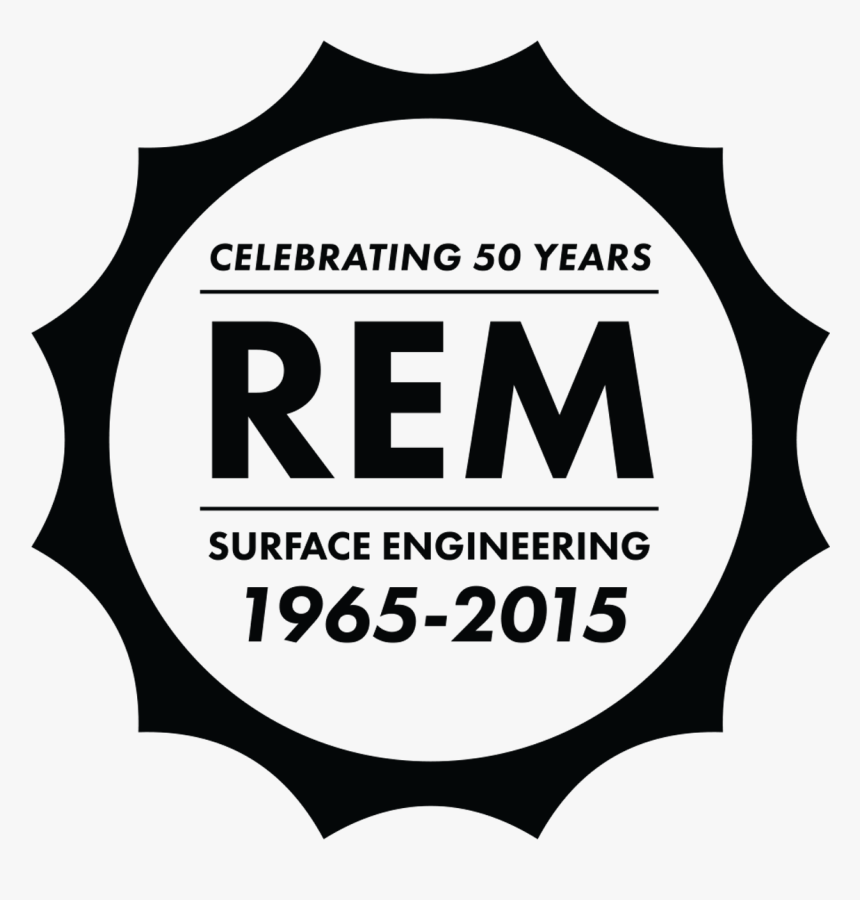 Rem Surface Engineering Celebrating 50 Years 1965-2015 - Ewex Engineering, HD Png Download, Free Download