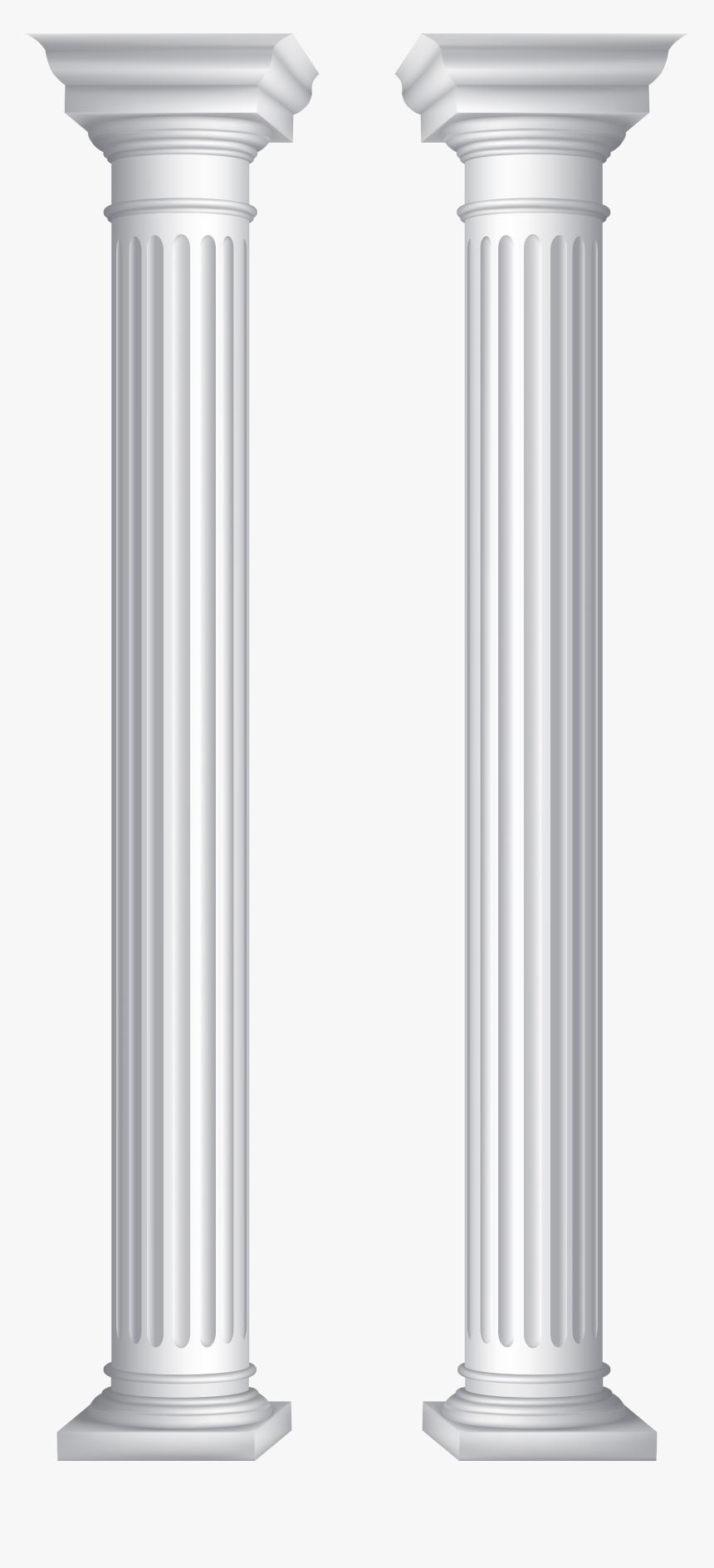 Columns Transparent Pencil And - Column Clipart, HD Png Download, Free Download