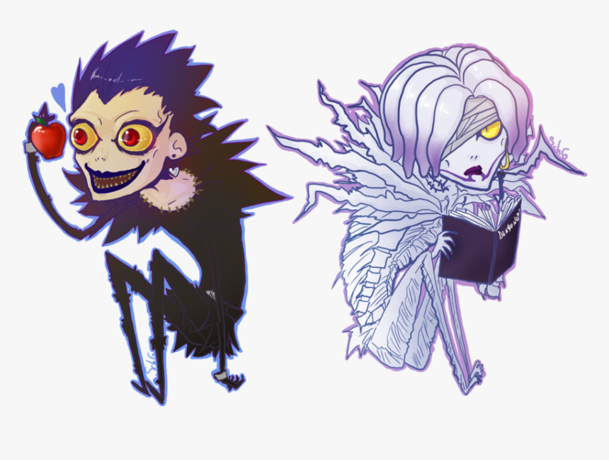 Ryuk Death Note Png - Death Note Ryuk And Rem, Transparent Png, Free Download