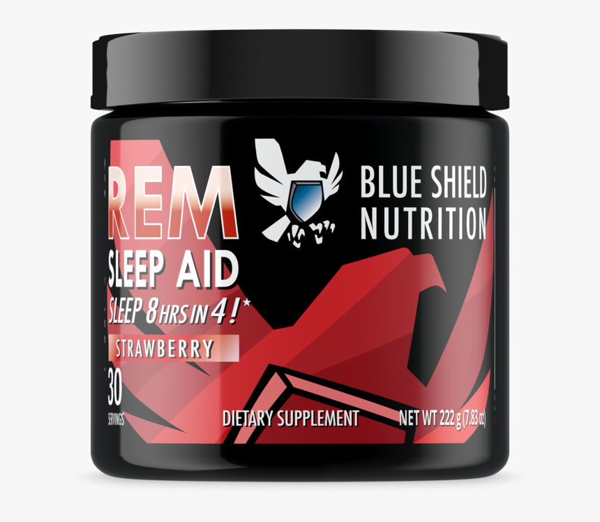 Rem Sleep Aid Blue Shield, HD Png Download, Free Download