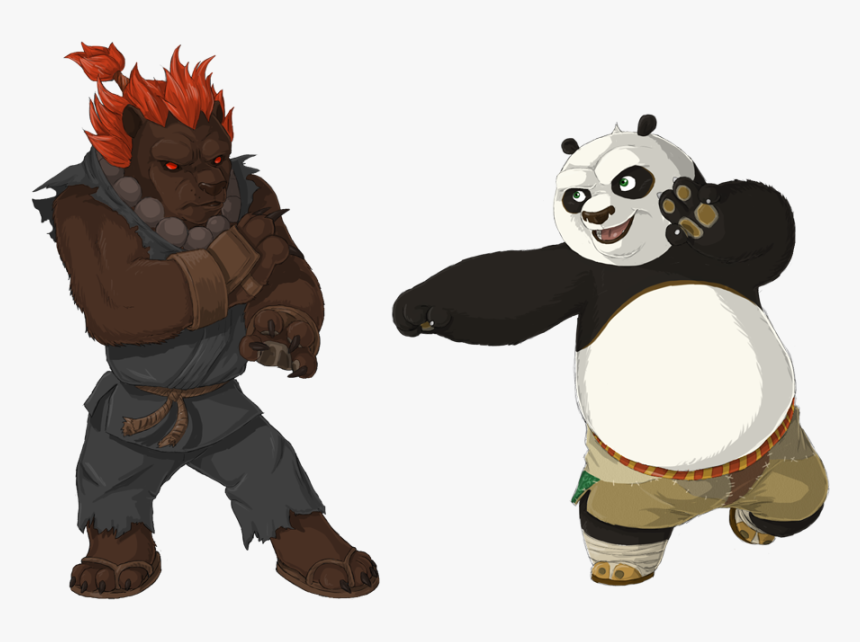 Akuma Vs Po - Kung Fu Panda Akuma, HD Png Download, Free Download