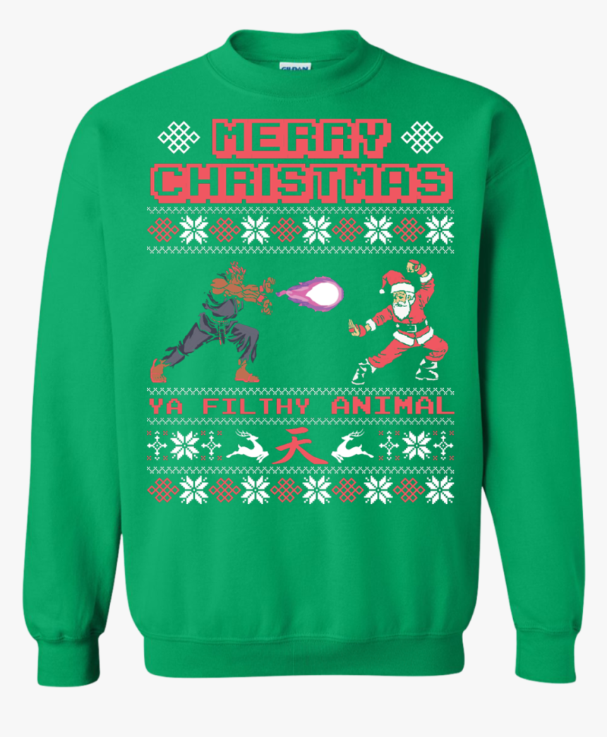 Akuma Vs Santa Ugly Sweater"
 Data Image Id="17855372291 - Ugly Sweater Firetruck, HD Png Download, Free Download