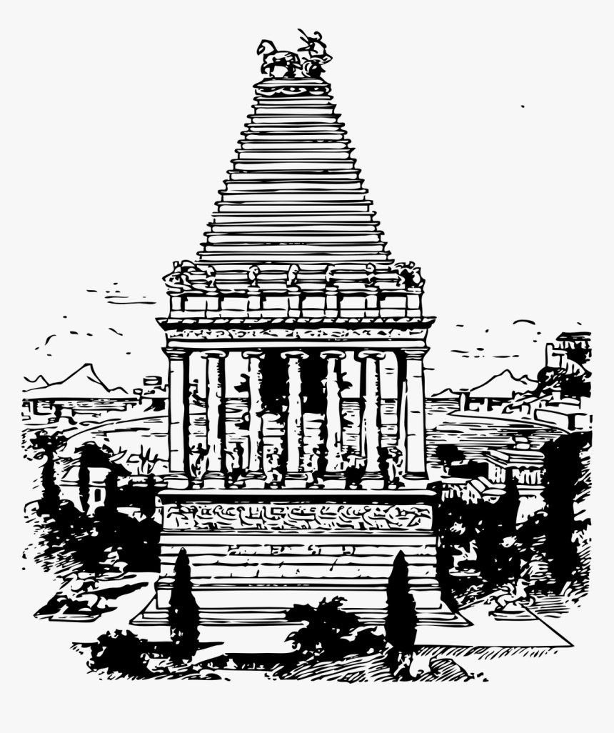 Hindu Temple Clip Art Png, Transparent Png, Free Download
