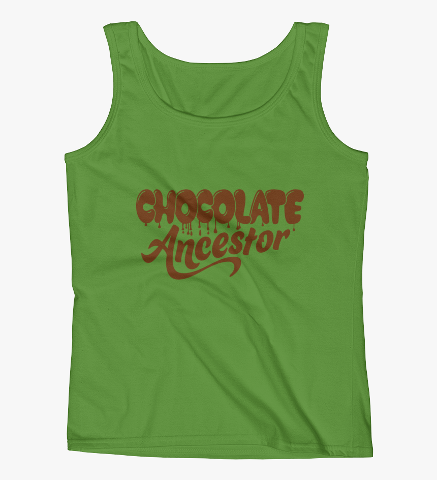 Chocolate Ancestor, Llc- Dripping Chocolate Ancestor - Active Tank, HD Png Download, Free Download
