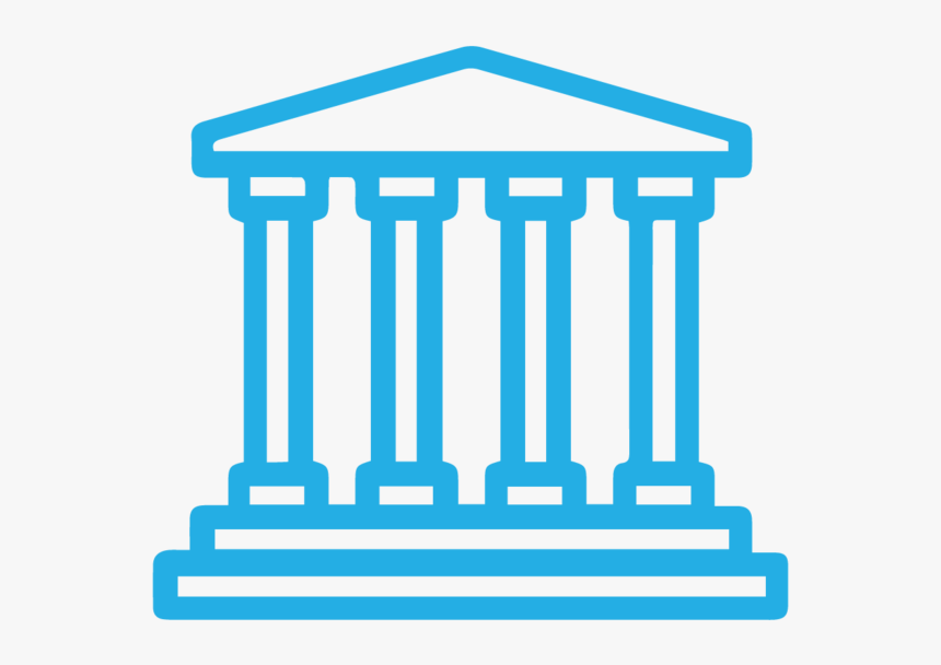 Pillars-blue@4x - Museum Icon Transparent Background, HD Png Download, Free Download