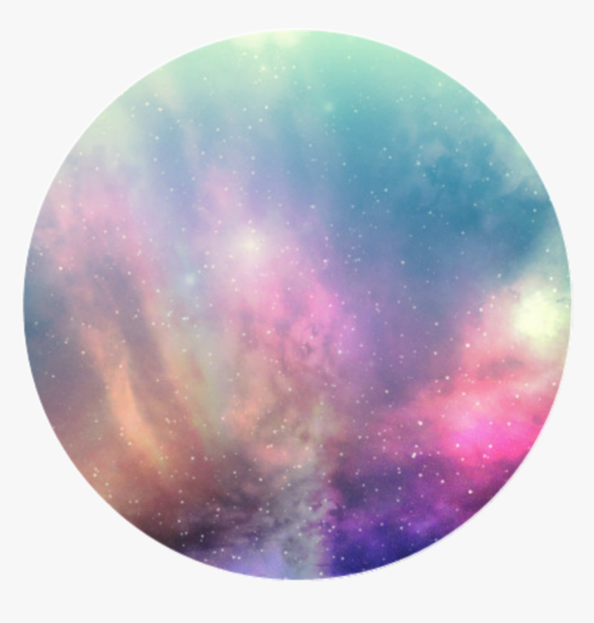 #stars #background #glitter #circle #circleframe #background - Milky Way, HD Png Download, Free Download