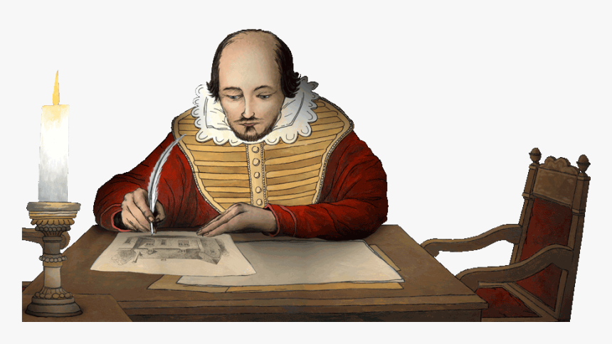 William Shakespeare Png , Png Download - Shakespeare Transparent Background, Png Download, Free Download