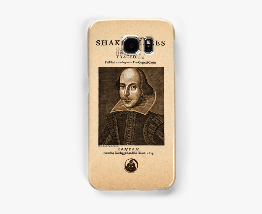 Shakespeare Samsung Galaxy S6 Cover - William Shakespeare, HD Png Download, Free Download
