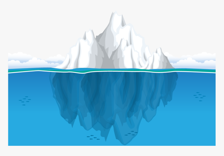 Iceberg Ocean Seawater Clip Art - Iceberg Png, Transparent Png, Free Download