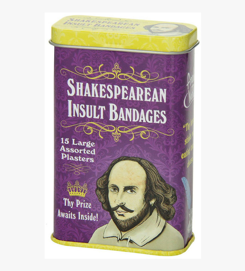 Shakespearean Insult Bandages, HD Png Download, Free Download