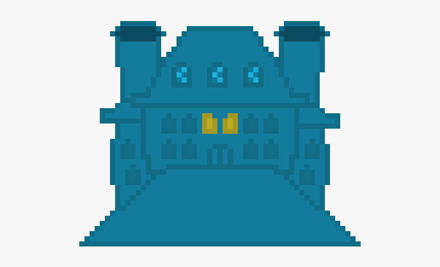 Haunted Mansion Pixel Art, HD Png Download, Free Download