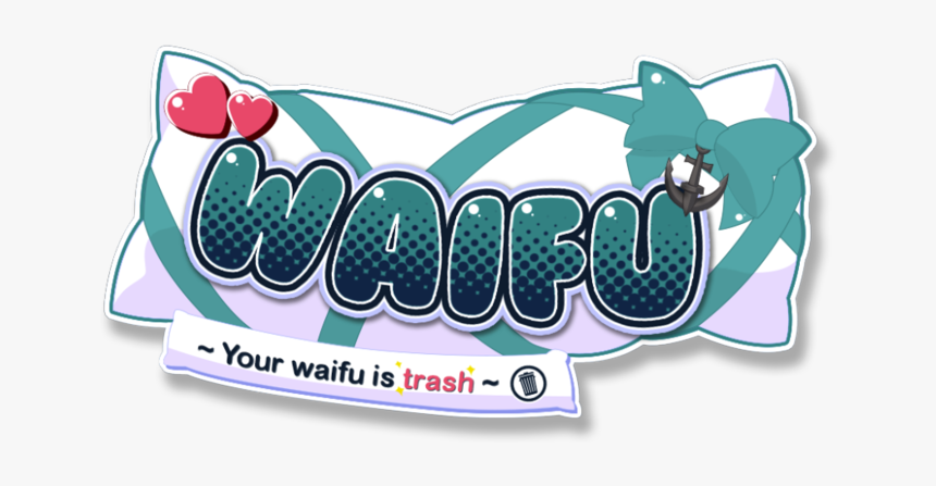 Waifu-logo2 - Thumb - - Graphic Design, HD Png Download, Free Download