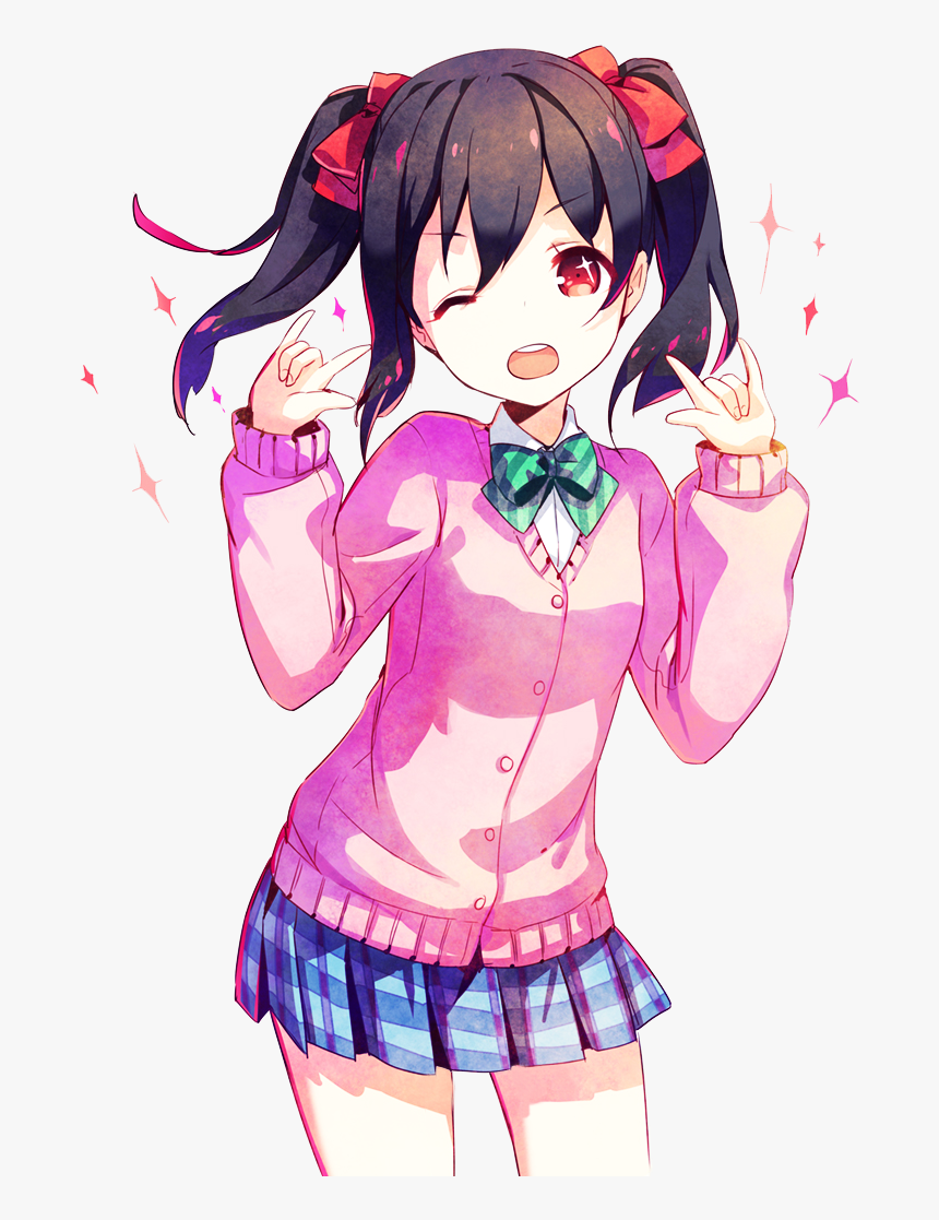 Anime Kawaii Nico Nico Nii, HD Png Download, Free Download