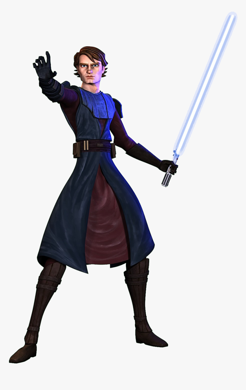 Anakin Skywalker - Star Wars Anakin Cartoon, HD Png Download, Free Download