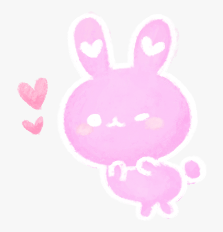 Transparent Bunny Rabbit Png - Heart, Png Download, Free Download