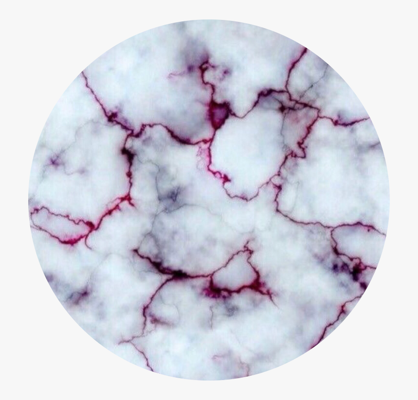 🖤

#circle #background #aesthetic #marble #red #white - Blood On White Marble, HD Png Download, Free Download