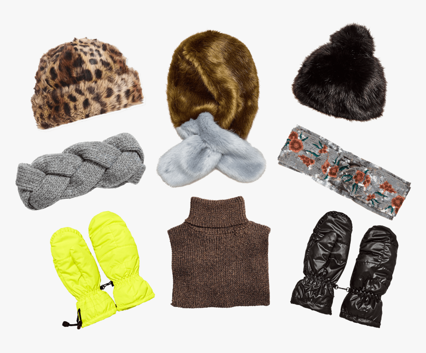 Winter Accessories - Knit Cap, HD Png Download, Free Download