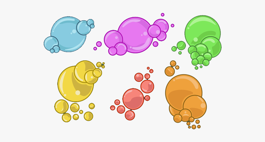 Clip Art Bubble Material Transprent Png - Bubbles Soap Cartoon, Transparent Png, Free Download