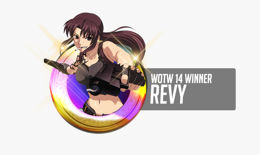 Medal Wotw14 L - Brown Hair Anime Badass Girl, HD Png Download, Free Download