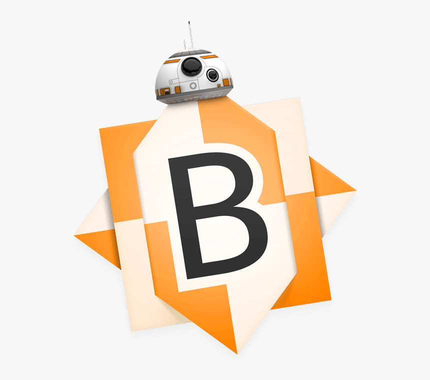 Free Bb-8 Icon For Bbedit From Jimmy Hartington → - Graphic Design, HD Png Download, Free Download