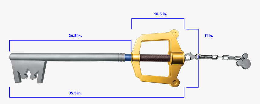 Transparent Keyblade Png - Pdp Kingdom Key, Png Download, Free Download