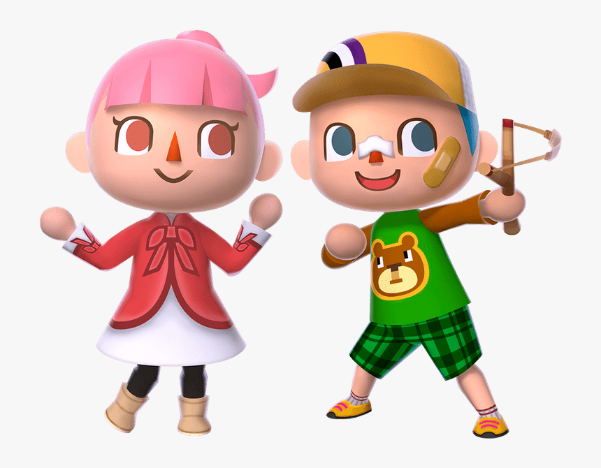 Animal Crossing New Leaf Girl Villager , Transparent - Mario Kart 8 Deluxe Villager, HD Png Download, Free Download