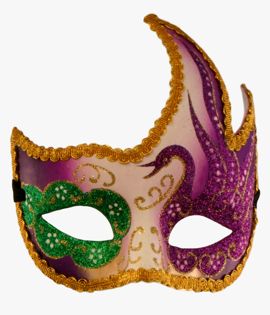 Classic Mardi Gras Fat Tuesday Fashion Accessory Green - Masque, HD Png Download, Free Download